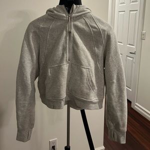 Lululemon scuba half zip hoodie, size M/L